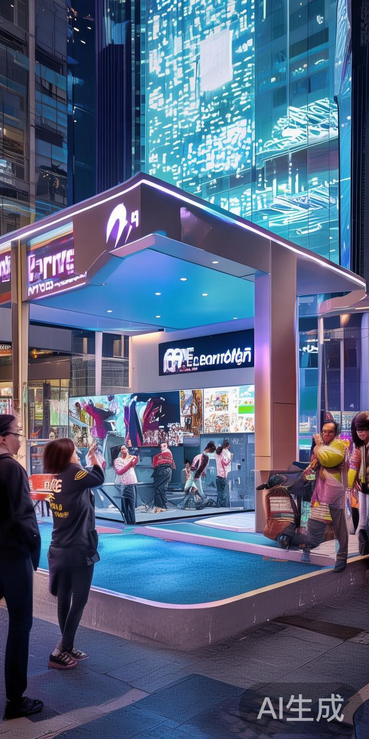 线下活动的合理布局
在人口密集区设置推广点或举办